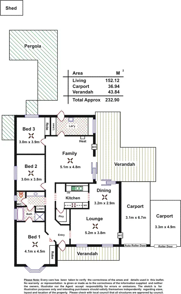 Floorplan of Homely house listing, Address available on request