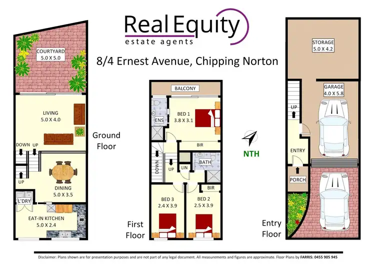 Floorplan of Homely townhouse listing, 8/4 Ernest Avenue, Chipping Norton NSW 2170