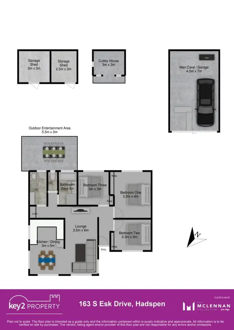 Floorplan of Homely house listing, 163 South Esk Drive, Hadspen TAS 7290
