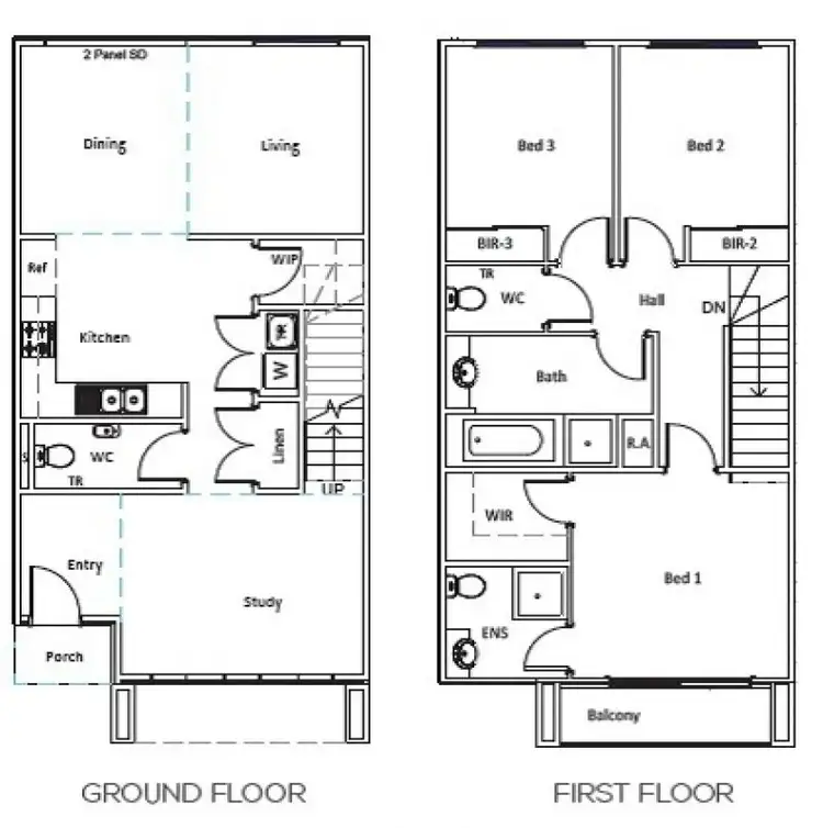 Floorplan of Homely house listing, 34 Nightingale Road, Mickleham VIC 3064
