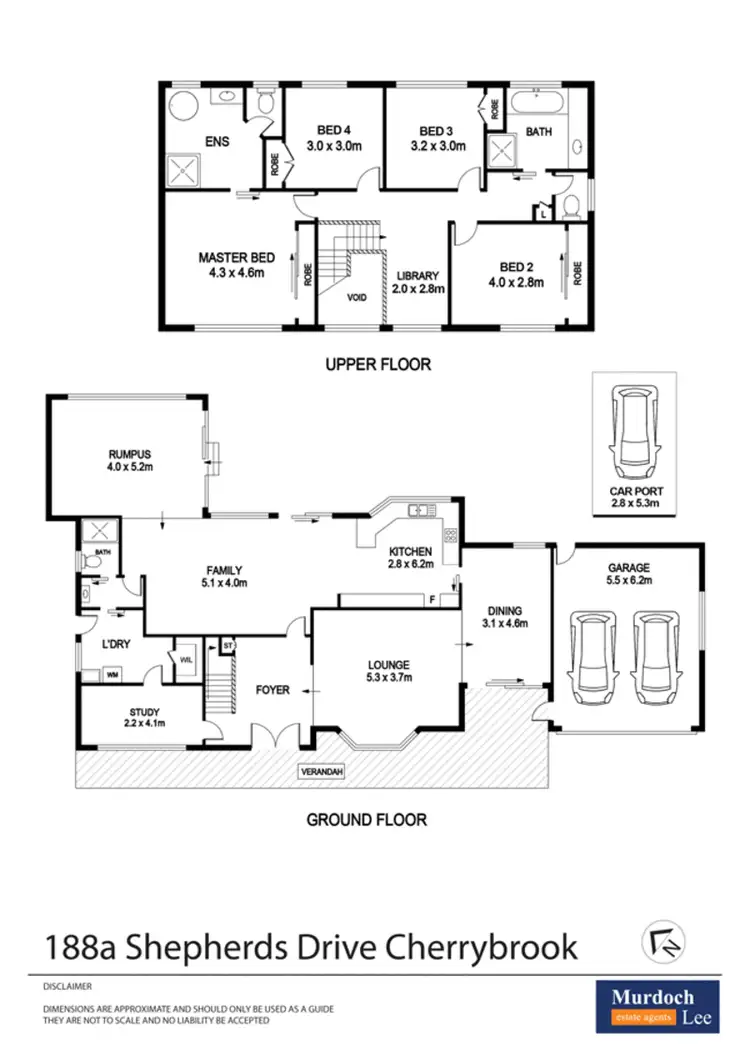 Floorplan of Homely house listing, 188a Shepherds Drive, Cherrybrook NSW 2126