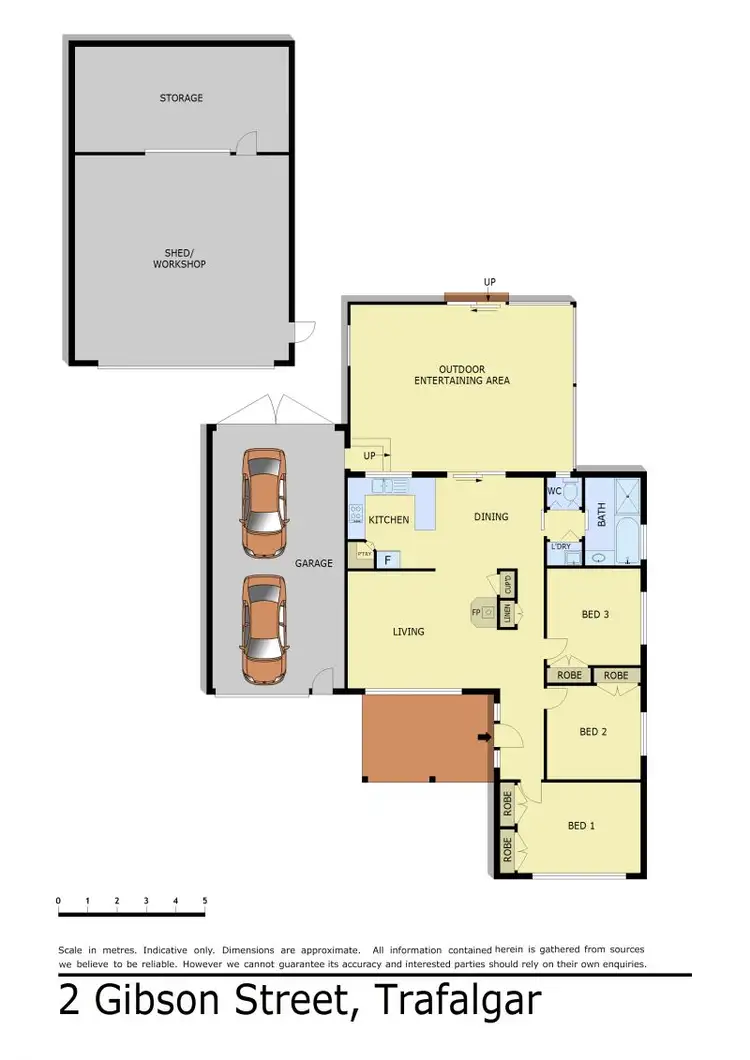Floorplan of Homely house listing, 2 Gibson Street, Trafalgar VIC 3824
