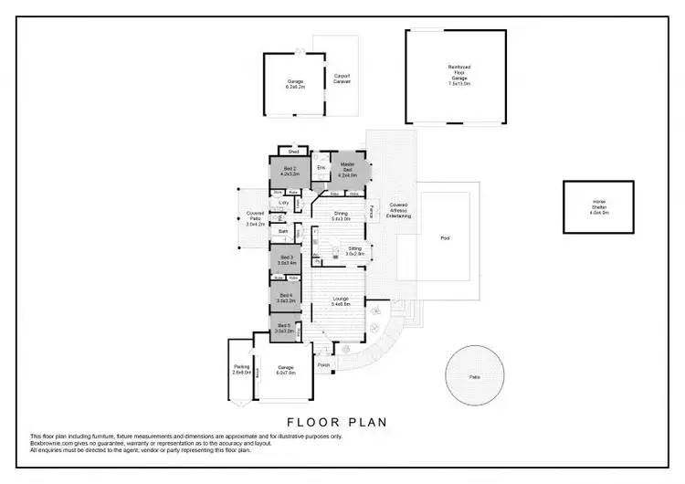 Floorplan of Homely house listing, 178 Obi Obi Road, Mapleton QLD 4560