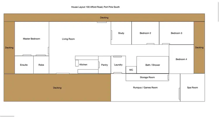 Floorplan of Homely rural property listing, 100 Afford Road, Port Pirie SA 5540