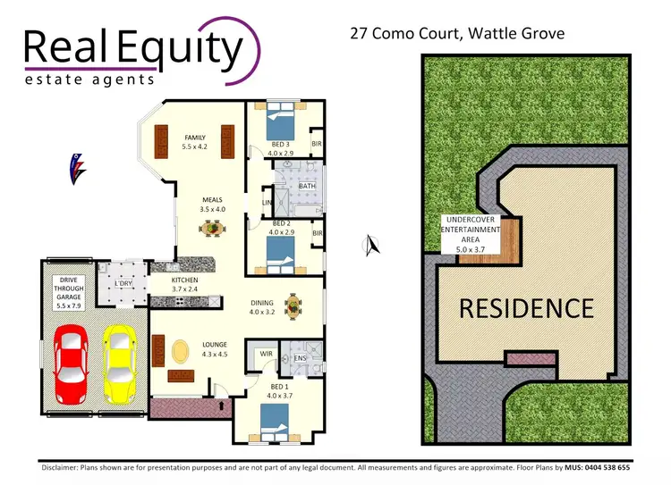 Floorplan of Homely house listing, 27 Como Court, Wattle Grove NSW 2173