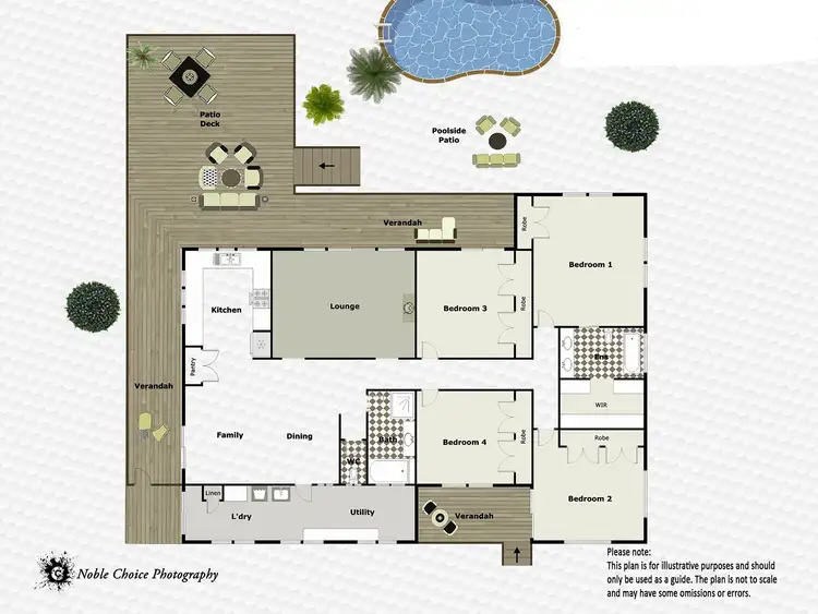 Floorplan of Homely rural property listing, 23-25 Kooruhman Court, Logan Village QLD 4207
