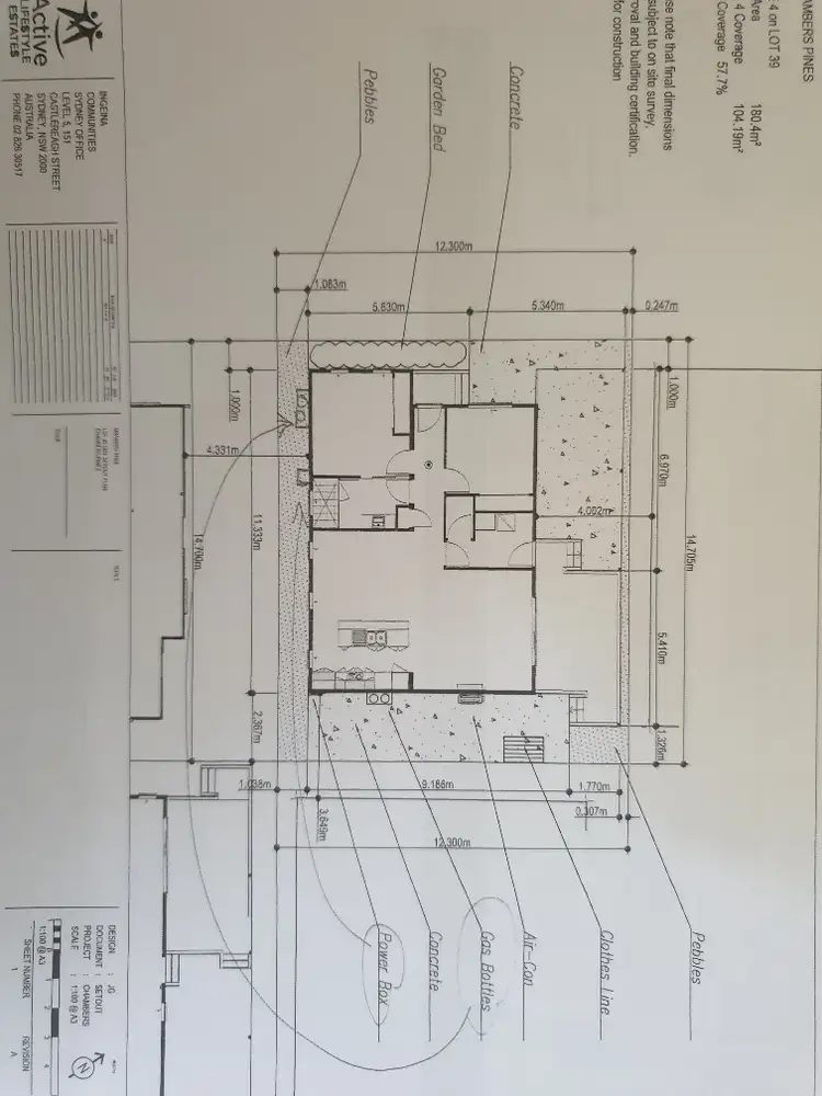 Floorplan of Homely house listing, Site 46/2 Koplick Road, Chambers Flat QLD 4133