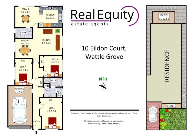 Floorplan of Homely house listing, 10 Eildon Court, Wattle Grove NSW 2173