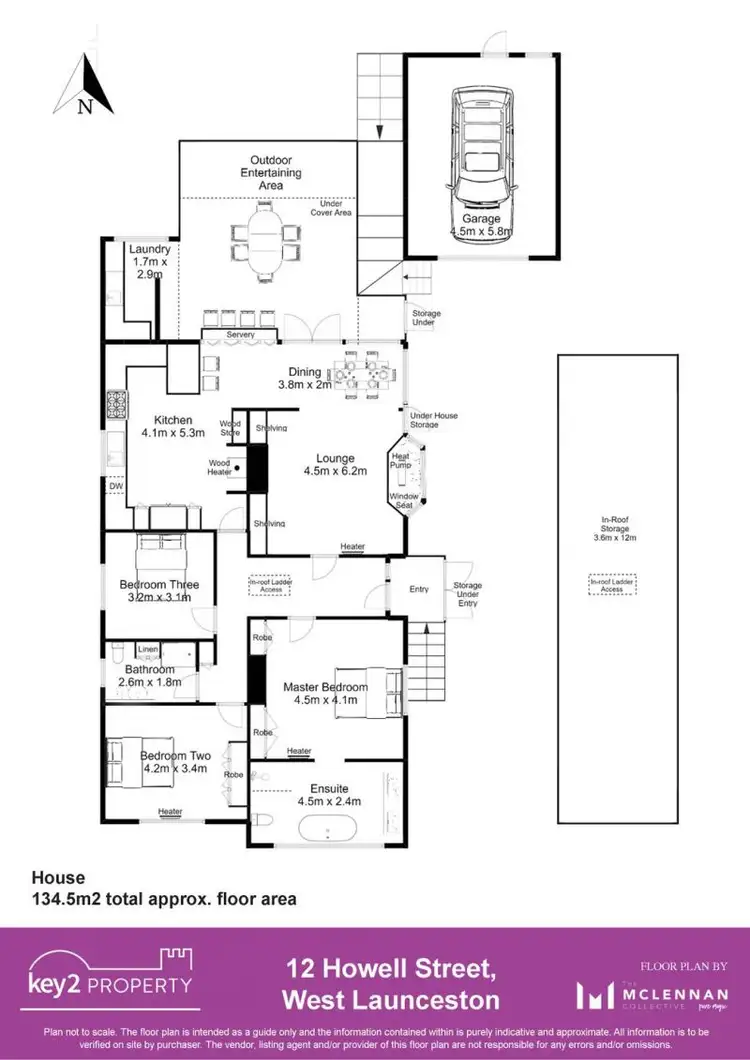 Floorplan of Homely house listing, 12 Howell Street, West Launceston TAS 7250