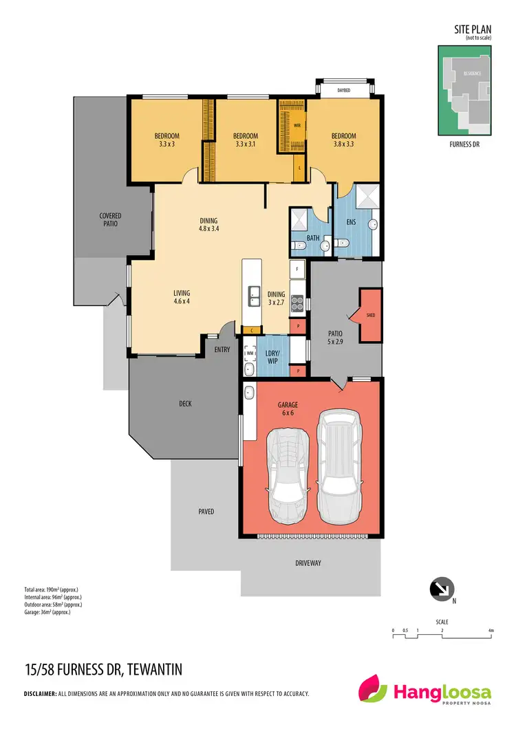 Floorplan of Homely unit listing, 15/58 Furness Drive, Tewantin QLD 4565