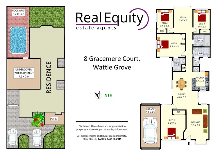 Floorplan of Homely house listing, 8 Gracemere Court, Wattle Grove NSW 2173