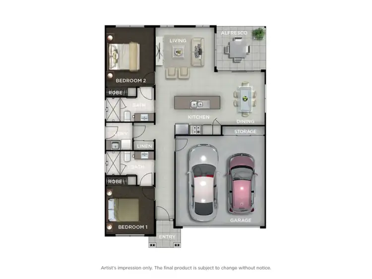 Floorplan of Homely retirement listing, 181/2 Koplick road, Chambers Flat QLD 4133