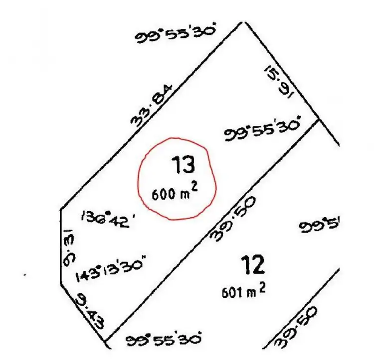 Floorplan of Homely land listing, Lot 13 Perseverance Court, Younghusband SA 5238