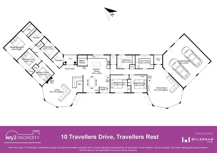 Floorplan of Homely house listing, 10 Travellers Drive, Travellers Rest TAS 7250