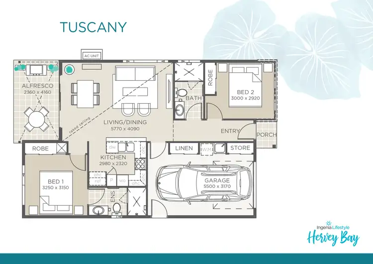 Floorplan of Homely retirement listing, 46/2-20 Island View Drive, Urangan QLD 4655
