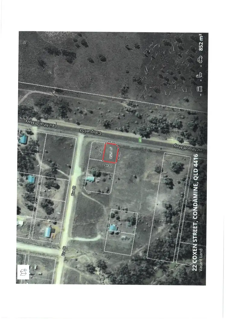 Floorplan of Homely land listing, Lot 11 Caliguel Street, Condamine QLD 4416
