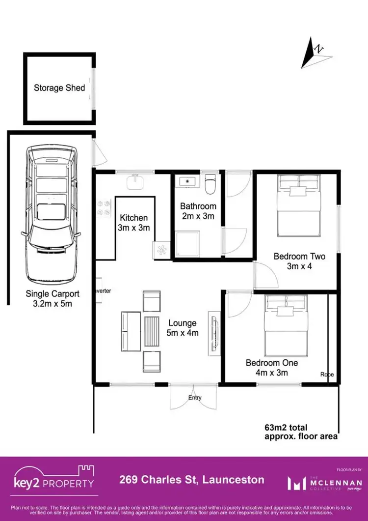 Floorplan of Homely unit listing, 18/30 Rutherglen Road, Hadspen TAS 7290