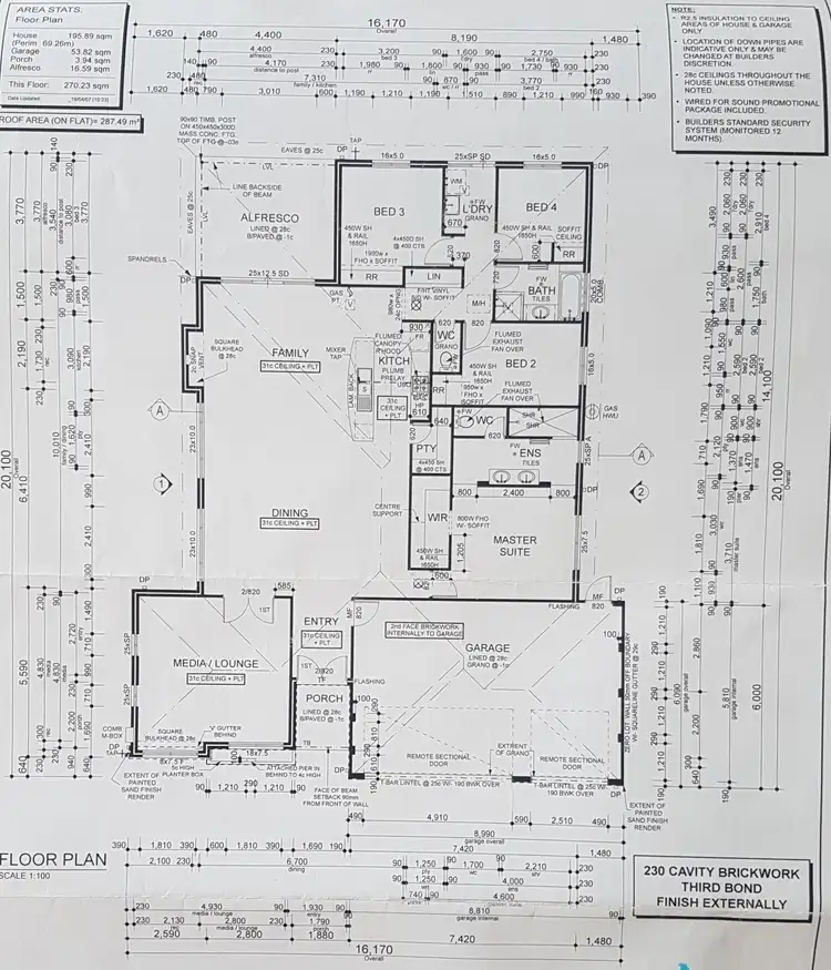 Floorplan of Homely house listing, 83 Harrisdale Drive, Harrisdale WA 6112