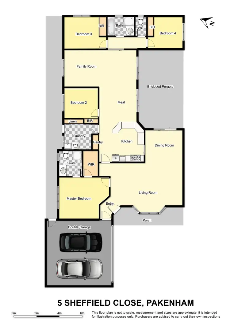 Floorplan of Homely house listing, 5 Sheffield Close, Pakenham VIC 3810