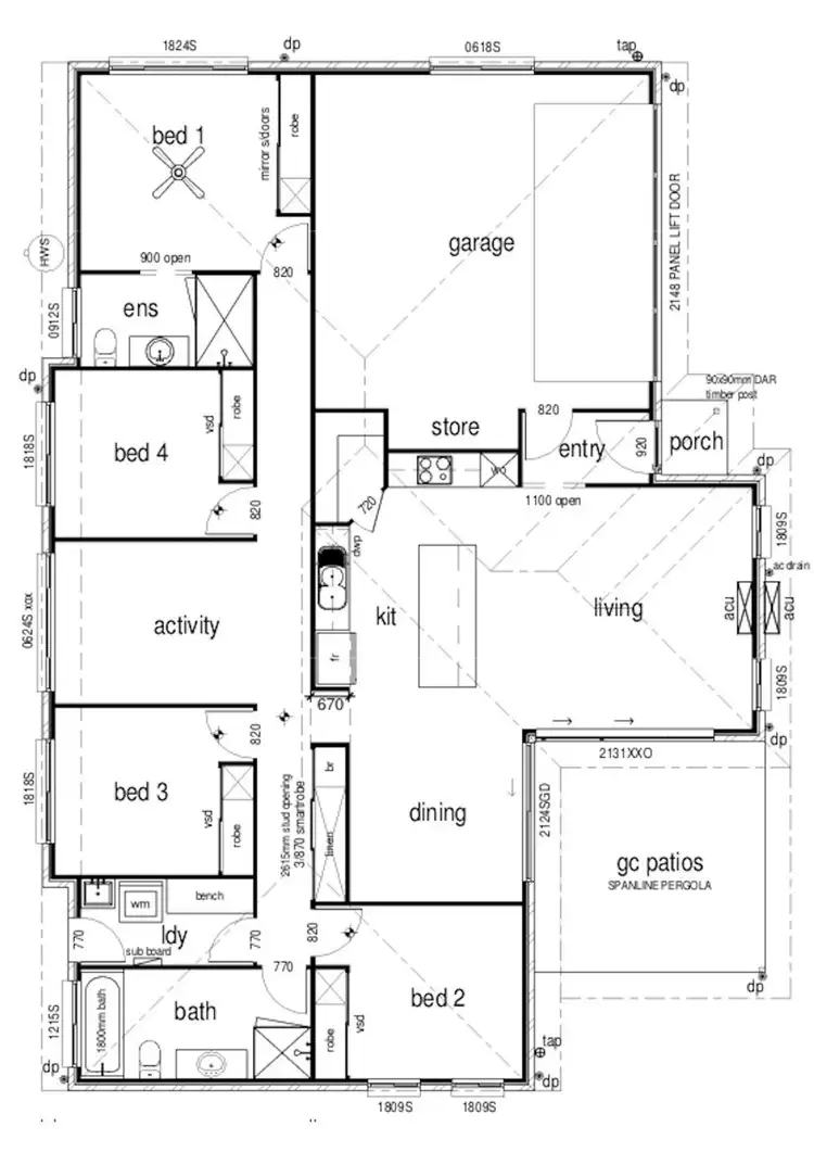 Floorplan of Homely house listing, 2//6 Farrer Street, Cranley QLD 4350