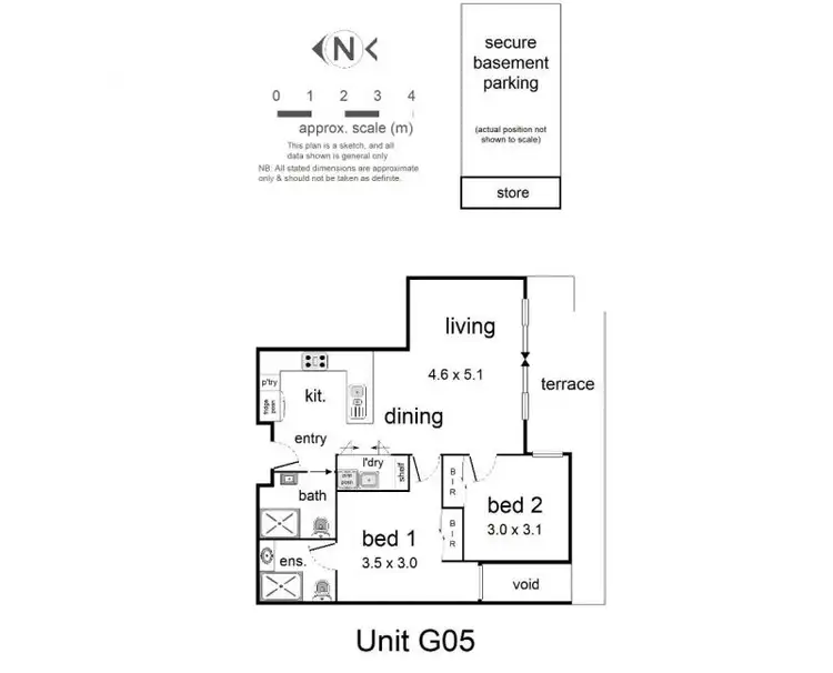 Floorplan of Homely apartment listing, G05/3 Heatherbrae Avenue East, Ringwood VIC 3134