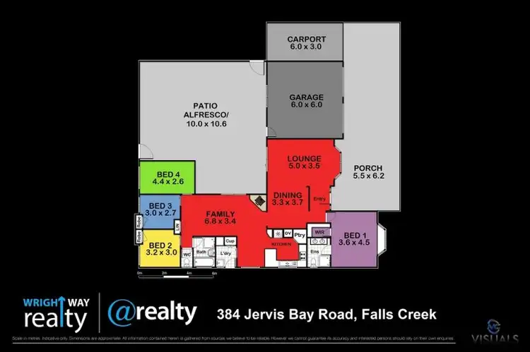 Floorplan of Homely house listing, 384 Jervis Bay Road, Falls Creek NSW 2540