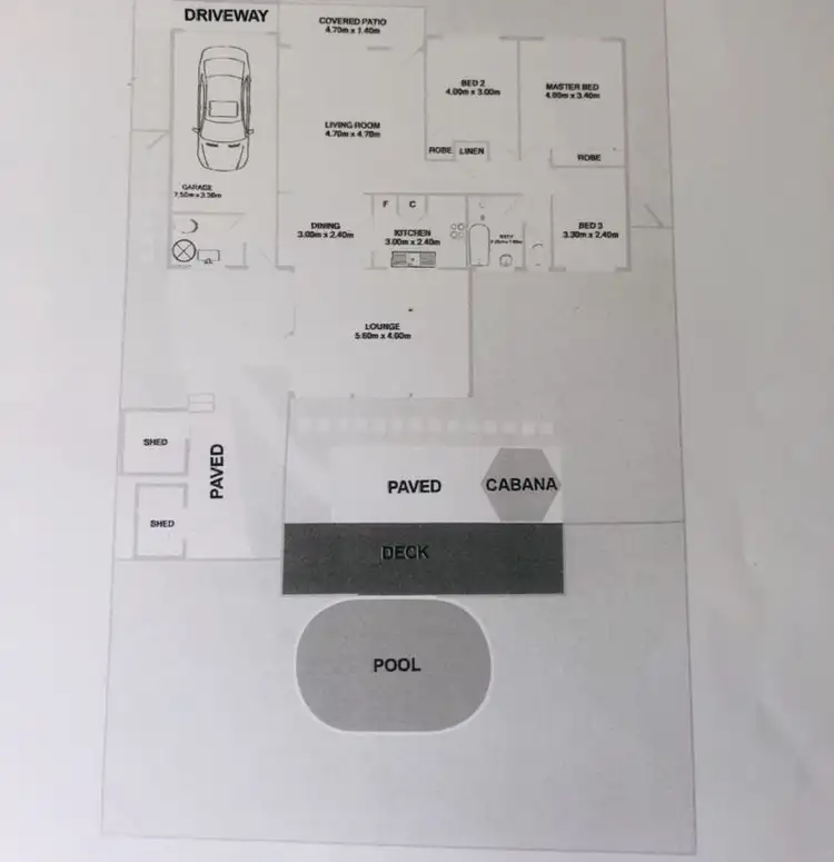 Floorplan of Homely house listing, 5 Pierce Street, Niagara Park NSW 2250