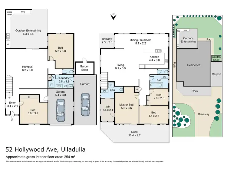 Floorplan of Homely house listing, 52 Hollywood Avenue, Ulladulla NSW 2539