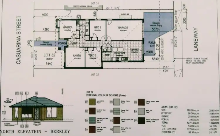 Floorplan of Homely house listing, 28 CASUARINA STREET, Kilmore VIC 3764