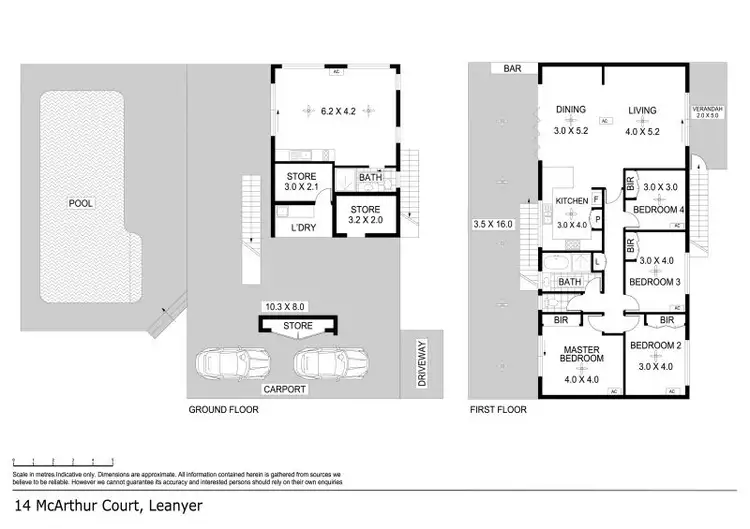 Floorplan of Homely house listing, 14 McArthur Crt, Leanyer NT 812