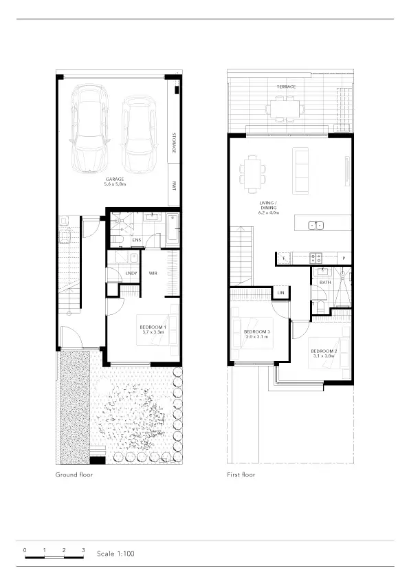 Floorplan of Homely townhouse listing, Lot 43/430 Blackshaws RD, Altona North VIC 3025