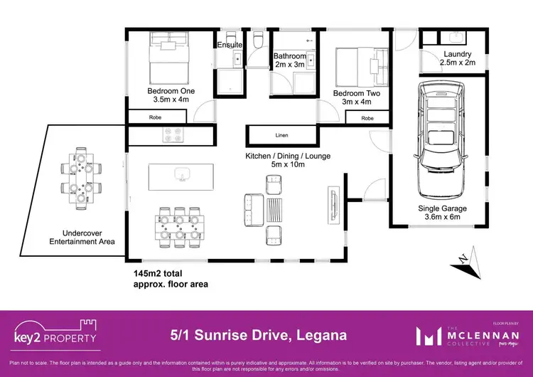 Floorplan of Homely unit listing, 5/1 Sunrise Drive, Legana TAS 7277
