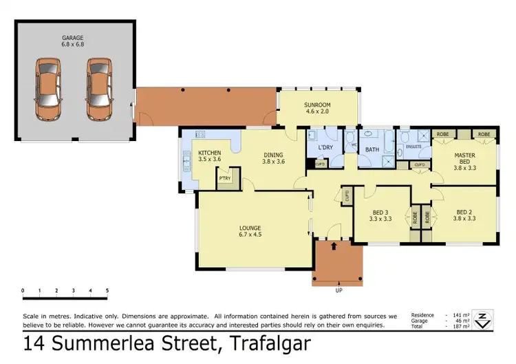 Floorplan of Homely house listing, 14 Summerlea Street, Trafalgar VIC 3824