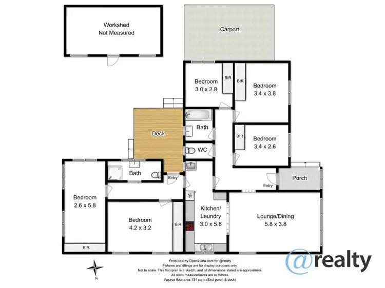 Floorplan of Homely house listing, 26 Highview Crescent, Devonport TAS 7310