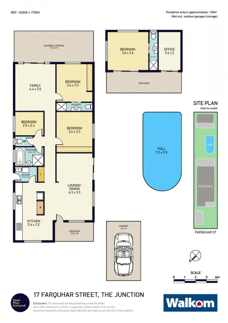 Floorplan of Homely house listing, 17 Farquhar Street, The Junction NSW 2291
