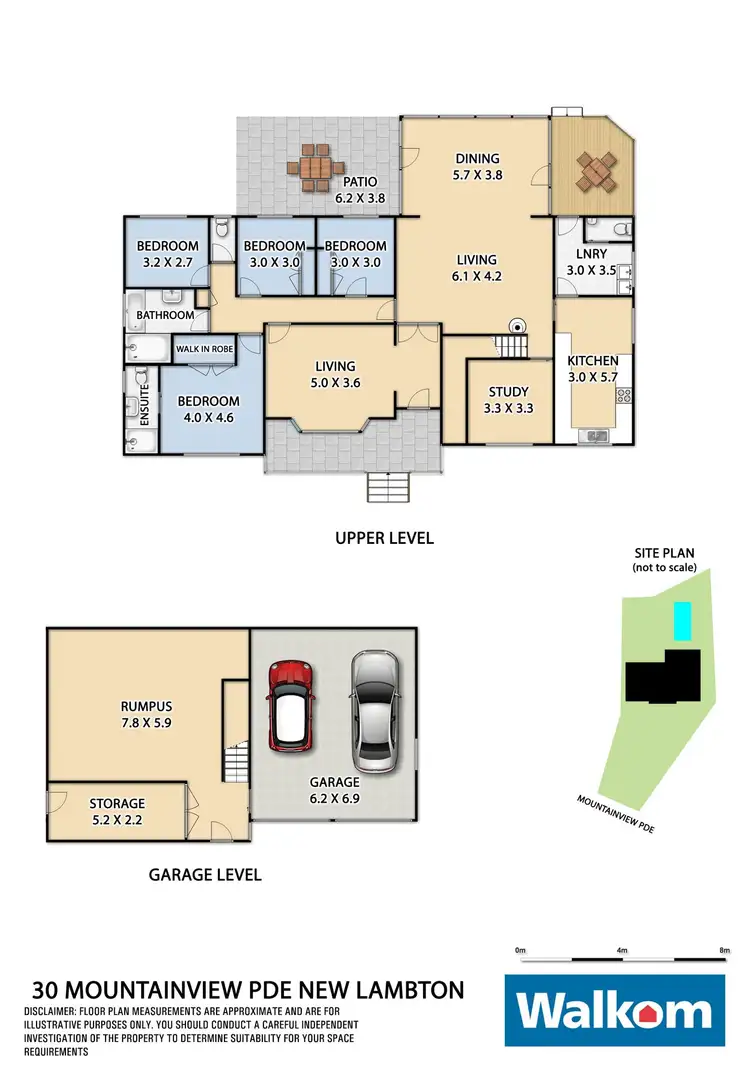 Floorplan of Homely house listing, 30 Mountain View Parade, New Lambton Heights NSW 2305