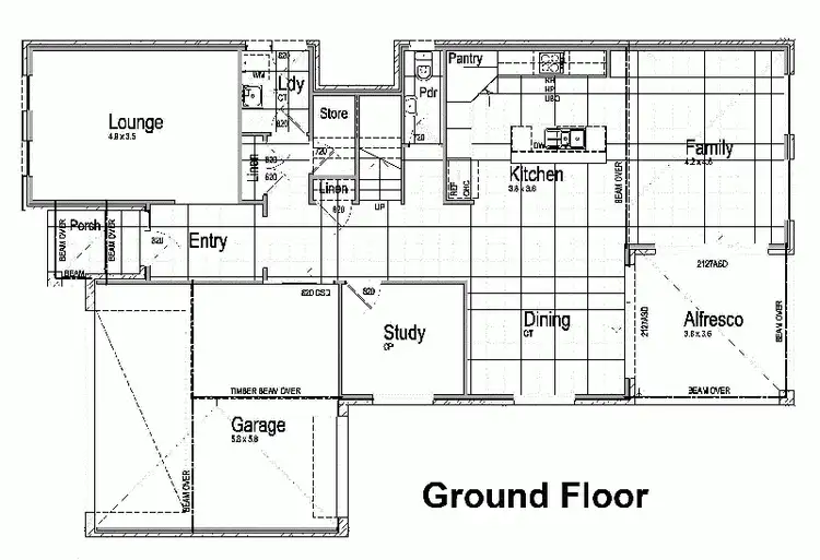 Floorplan of Homely house listing, 17 Tuckeroo Close, Adamstown NSW 2289