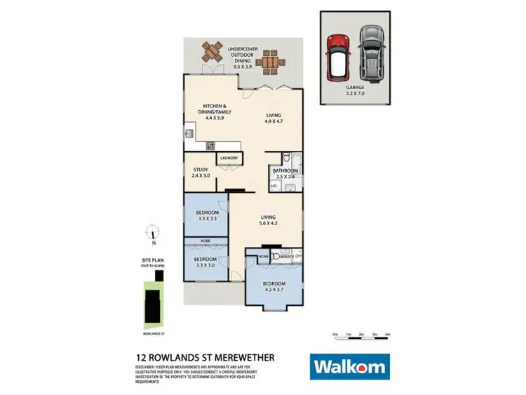 Floorplan of Homely house listing, 12 Rowlands Street, Merewether NSW 2291