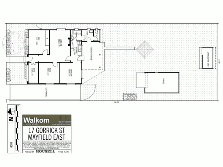 Floorplan of Homely house listing, 17 Gorrick Street, Mayfield East NSW 2304