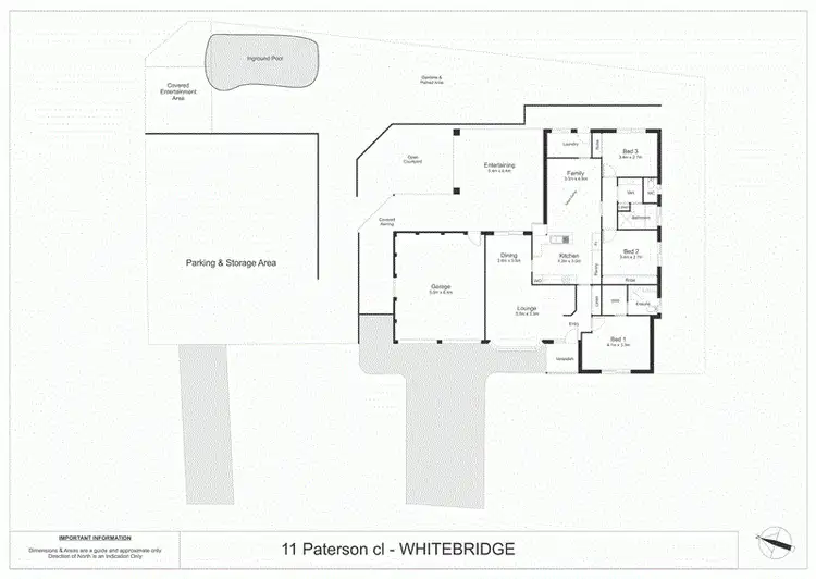 Floorplan of Homely house listing, 11 Paterson Close, Whitebridge NSW 2290
