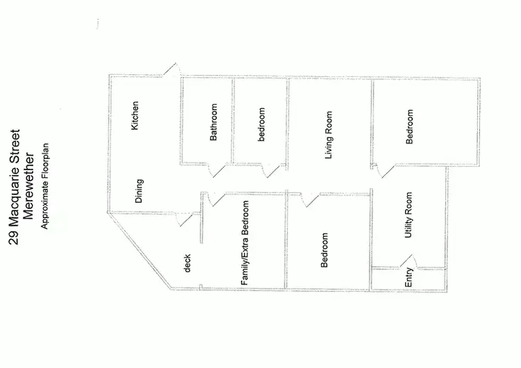 Floorplan of Homely house listing, 29 Macquarie Street, Merewether NSW 2291