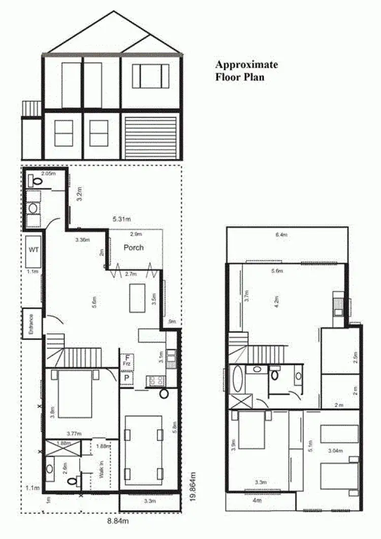 Floorplan of Homely house listing, 1 Dent Street, Islington NSW 2296