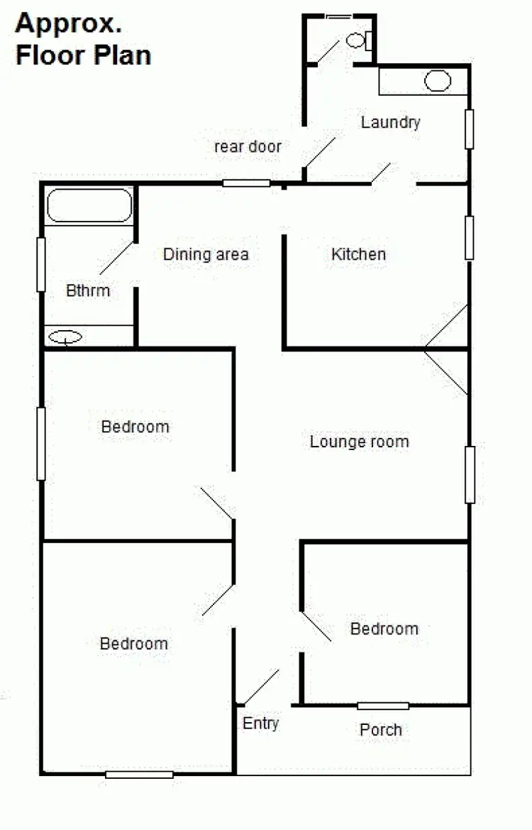 Floorplan of Homely house listing, 74 Patrick Street, Merewether NSW 2291