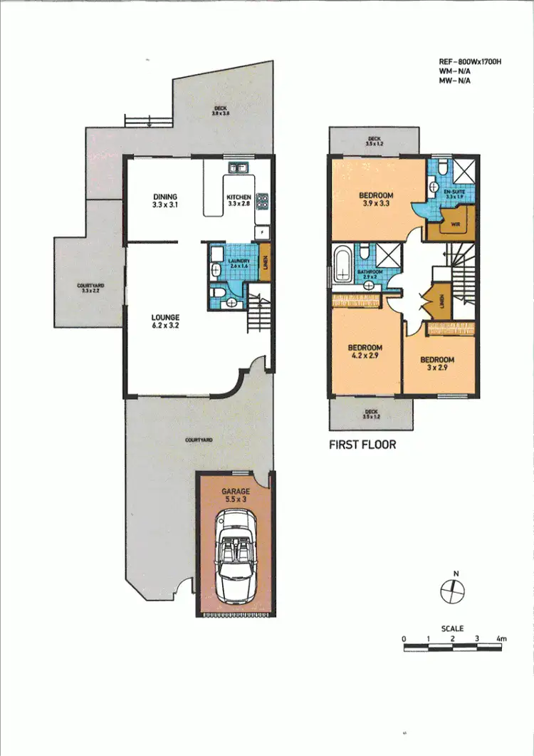Floorplan of Homely apartment listing, 12/22 Patrick Street, Merewether NSW 2291