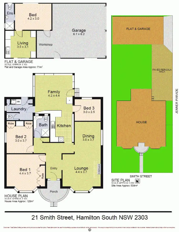 Floorplan of Homely house listing, 21 Smith Street, Hamilton South NSW 2303