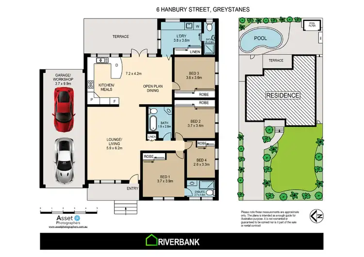Floorplan of Homely house listing, 6 Hanbury St, Greystanes NSW 2145