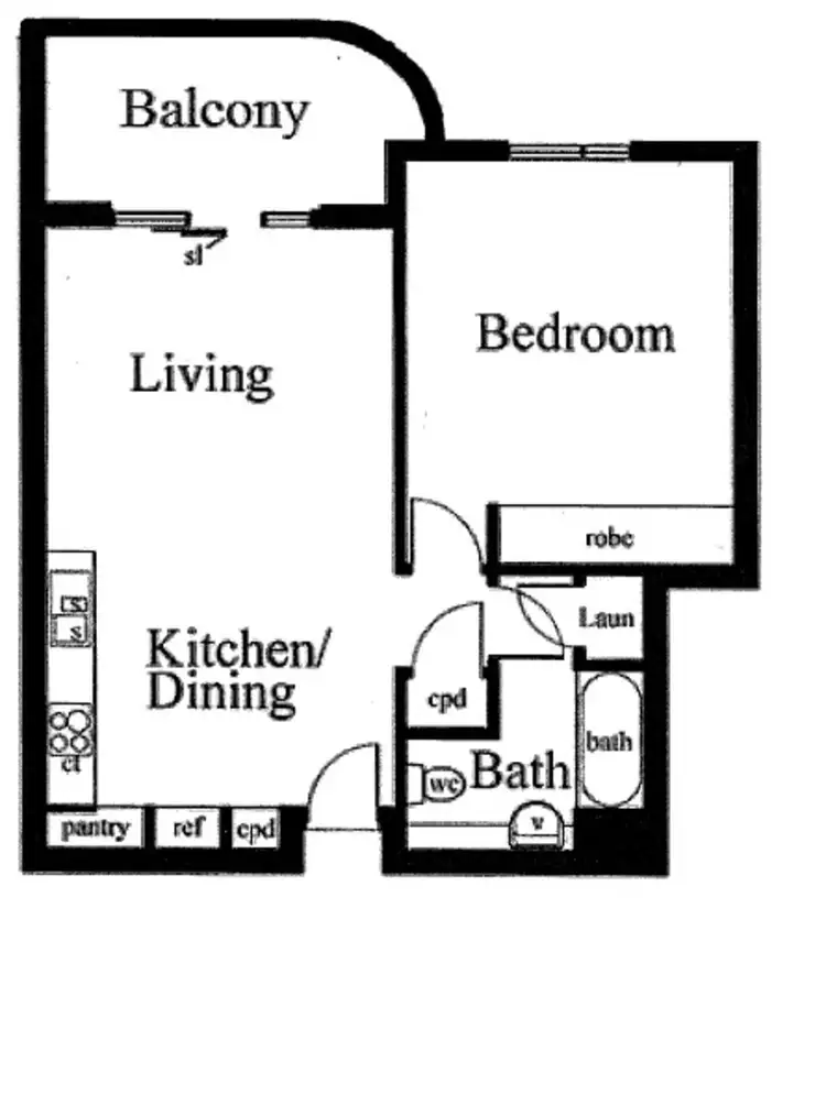 Floorplan of Homely apartment listing, 53/3 Seisman Place, Port Melbourne VIC 3207
