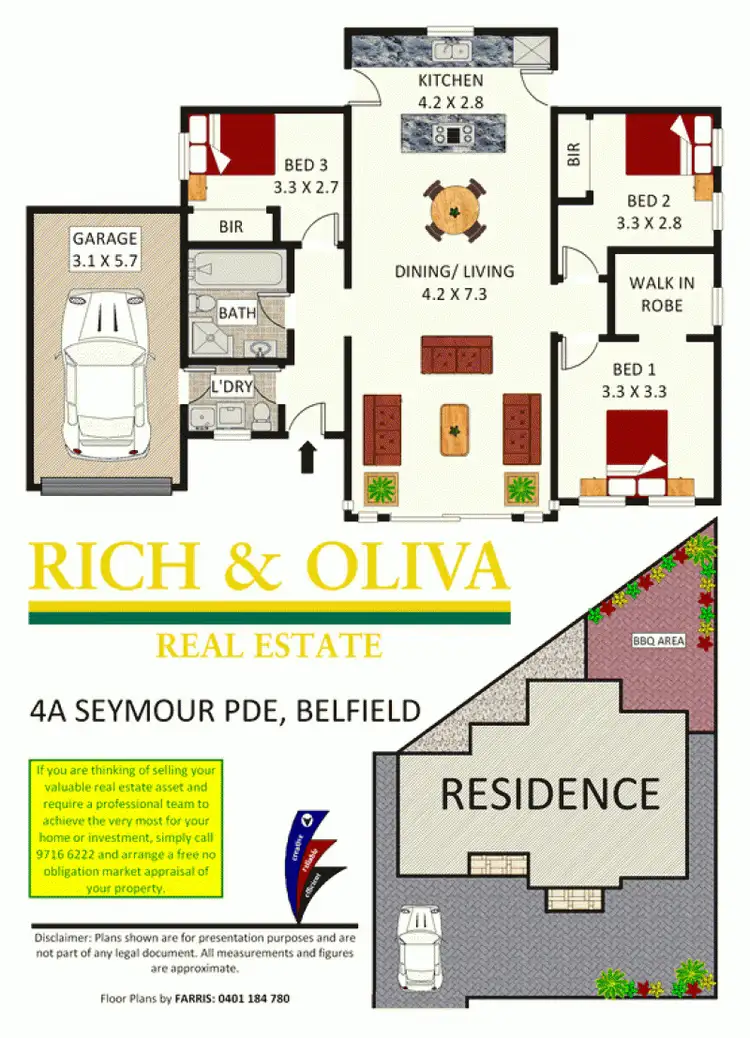 Floorplan of Homely house listing, 4A Seymour Parade, Belfield NSW 2191