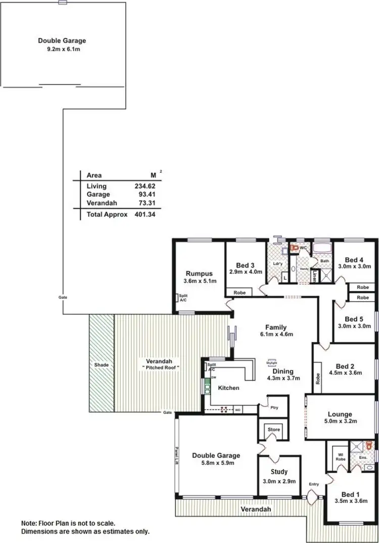 Floorplan of Homely house listing, Address available on request