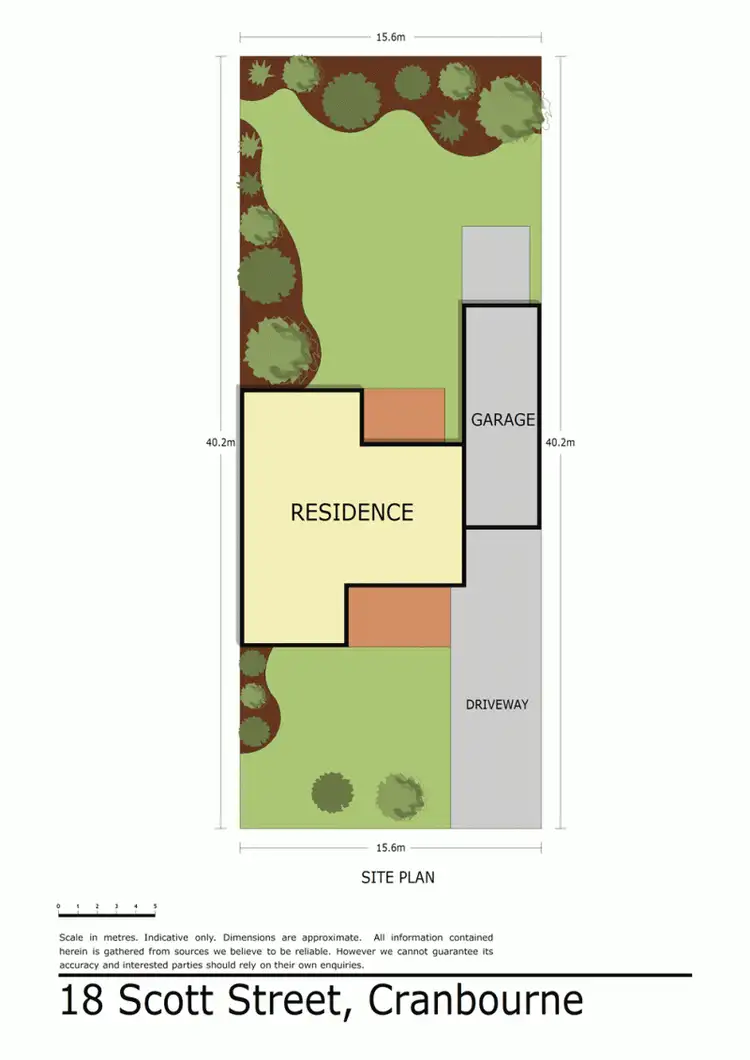 Floorplan of Homely house listing, 18 SCOTT STREET, Cranbourne VIC 3977